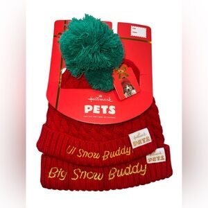 Hallmark Pet’s Knit Human & Pet Hat 2-Piece Set